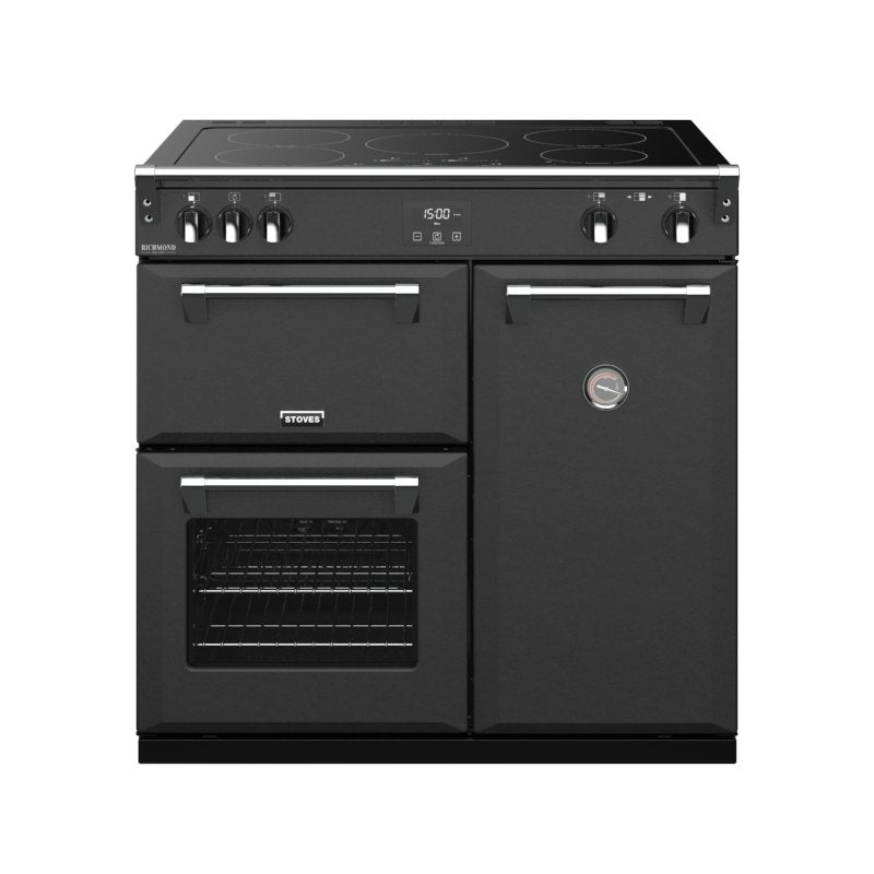 Stoves Richmond Deluxe S900Ei 90cm Induction Range Cooker 444410914 Anthracite Grey