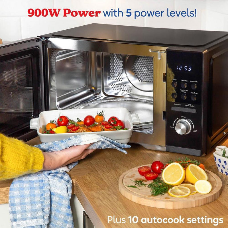 Russell Hobbs RHMAF2508B 25 Litre Combination Microwave Black DB