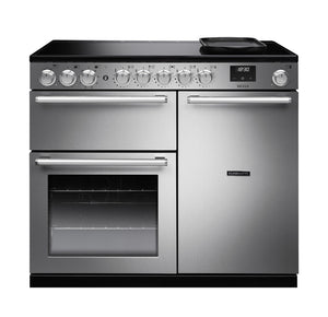 Rangemaster Nexus NEX100EISTST/CM1 100cm Induction Range Cooker – Stainless Steel / Chrome Trim (A Rated)