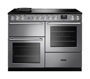 Rangemaster Nexus NEXO110EISTST/CM1 110cm Induction Range Cooker – Stainless Steel / Chrome Trim (A Rated)