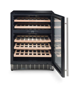 Rangemaster RDZ6046SS 60cm Wine Cooler - 46 Bottle Capacity - Stainless Steel & Stainless Steel Trim