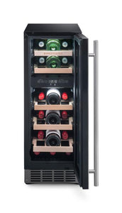 Rangemaster RWC3018SS 30cm Wine Cooler - 18 Bottle Capacity - Stainless Steel & Stainless Steel Trim