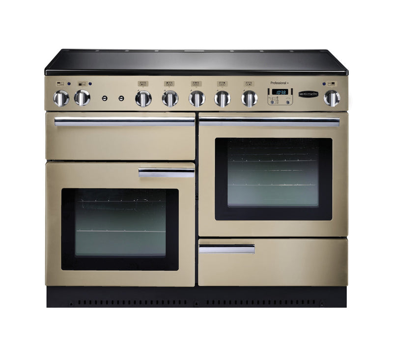Rangemaster Professional Plus PROP110EICR/C 110cm Induction Range Cooker Cream with Chrome