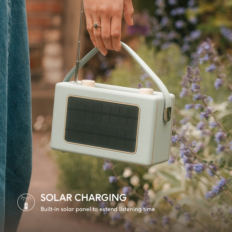 Roberts Radio Revival Uno Solar DAB Radio | Duck Egg