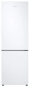 White refrigerator on a white background