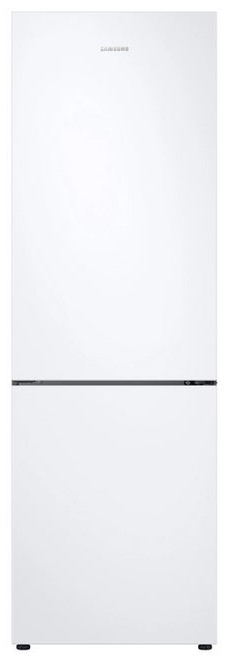 White refrigerator on a white background