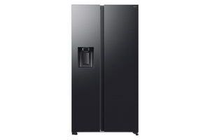 Samsung RS70F64KEFEU Plumbed In Black American Fridge Freezer