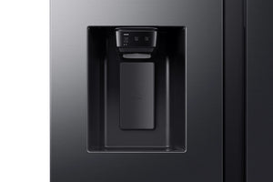 Samsung Bespoke AI Series 7 RS70F66KCFEU Black Plumbed American Fridge Freezer