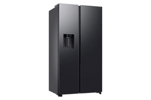 Samsung Bespoke AI Series 7 RS70F66KCFEU Black Plumbed American Fridge Freezer