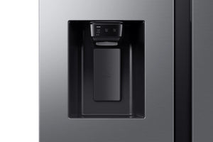 Samsung Bespoke AI Series 7 SpaceMax Silver Plumbed RS70F66KCTEU American Fridge Freezer