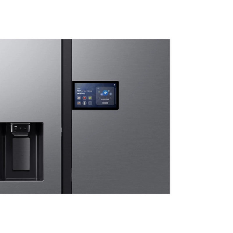 Samsung RS90F64EETEU Silver Plumbed American Fridge Freezer