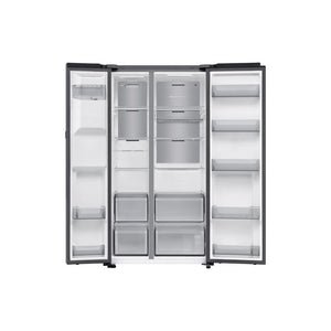 Samsung RS90F64EETEU Silver Plumbed American Fridge Freezer