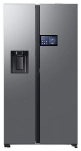 Samsung RS90F64EETEU Silver Plumbed American Fridge Freezer