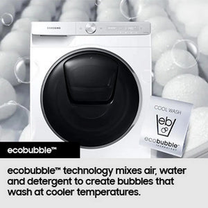 Samsung WD80TA046BX/EU Series 5 ecobubble™ 8kg/5kg 1400rpm Washer Dryer Black