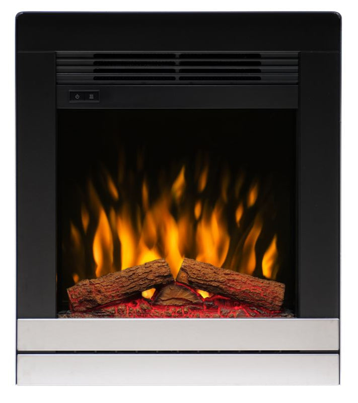 Dimplex Scala 16 Brushed Chrome Optiflame Inset Electric Fire