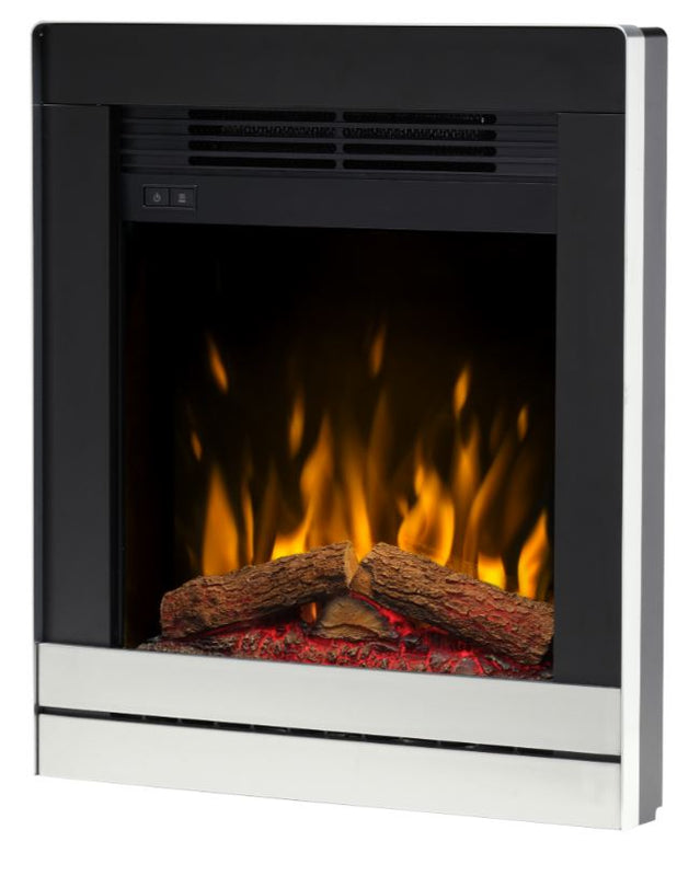 Dimplex Scala 16 Brushed Chrome Optiflame Inset Electric Fire