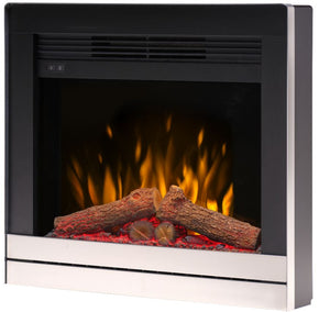 Dimplex Scala 22 Brushed Chrome Optiflame Inset Electric Fire