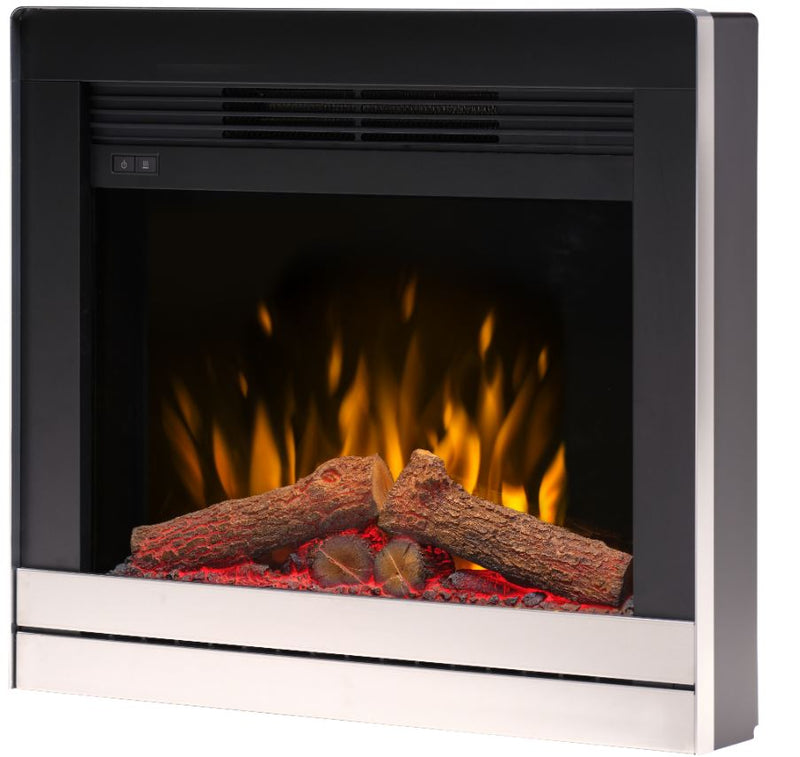 Dimplex Scala 22 Brushed Chrome Optiflame Inset Electric Fire