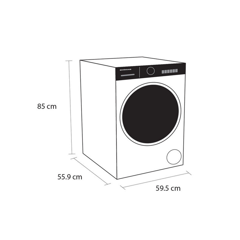 Schonhaus WDSF0110614AW 10kg/6kg Washer Dryer