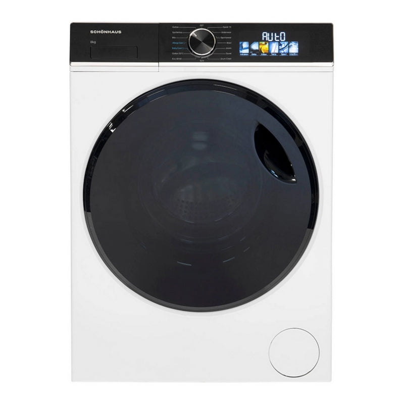 Schönhaus WMSF01814AW 8kg 1400rpm Washing Machine
