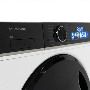 Schönhaus WMSF01814AW 8kg 1400rpm Washing Machine