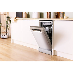 Bosch SPS4HMI49G Silver Freestanding Slim Dishwasher