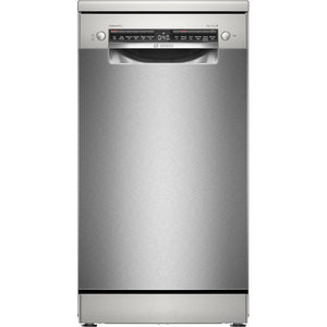 Bosch SPS4HMI49G Silver Freestanding Slim Dishwasher