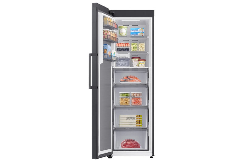 Samsung RZ70H32HEFEU Freestanding Tall Freezer - Total No Frost - Gentle Black