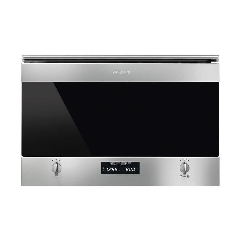 Smeg Classic MP322X1 Built-In Microwave & Grill - Stainless Steel