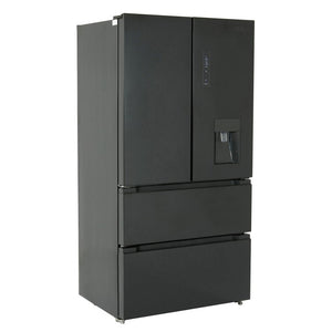 Tesla T571FRDB Black Non Plumbed American Fridge Freezer