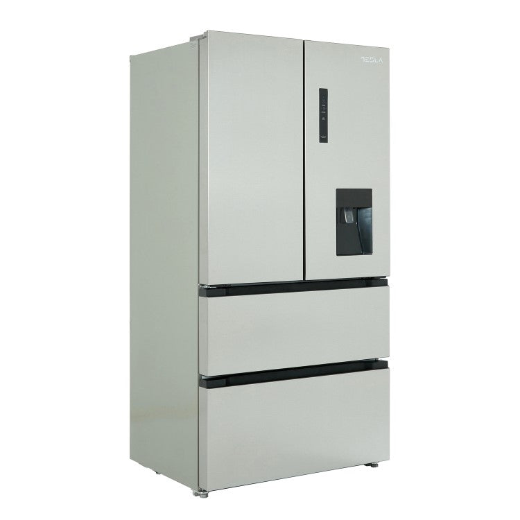 Tesla T571FRDX Inox Non Plumbed American Fridge Freezer