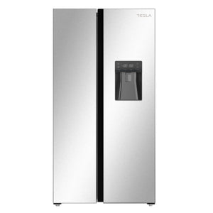 Tesla T582SBSX Inox Non Plumbed American Fridge Freezer