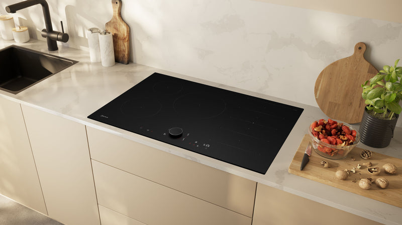 Neff N90 T68NUV4A0 80cm Induction Hob Matt Black