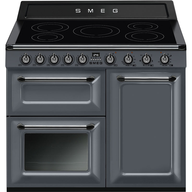 Smeg Victoria TR103IGR2 100cm Induction Range Cooker Slate Grey