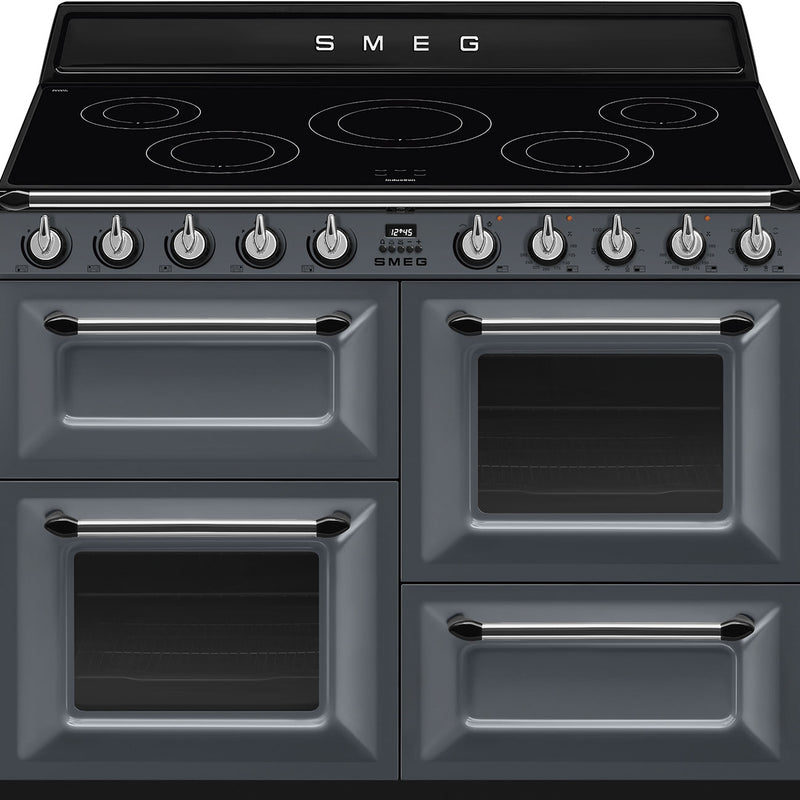 Smeg Victoria TR4110IGR2 110cm Induction Range Cooker Slate Grey