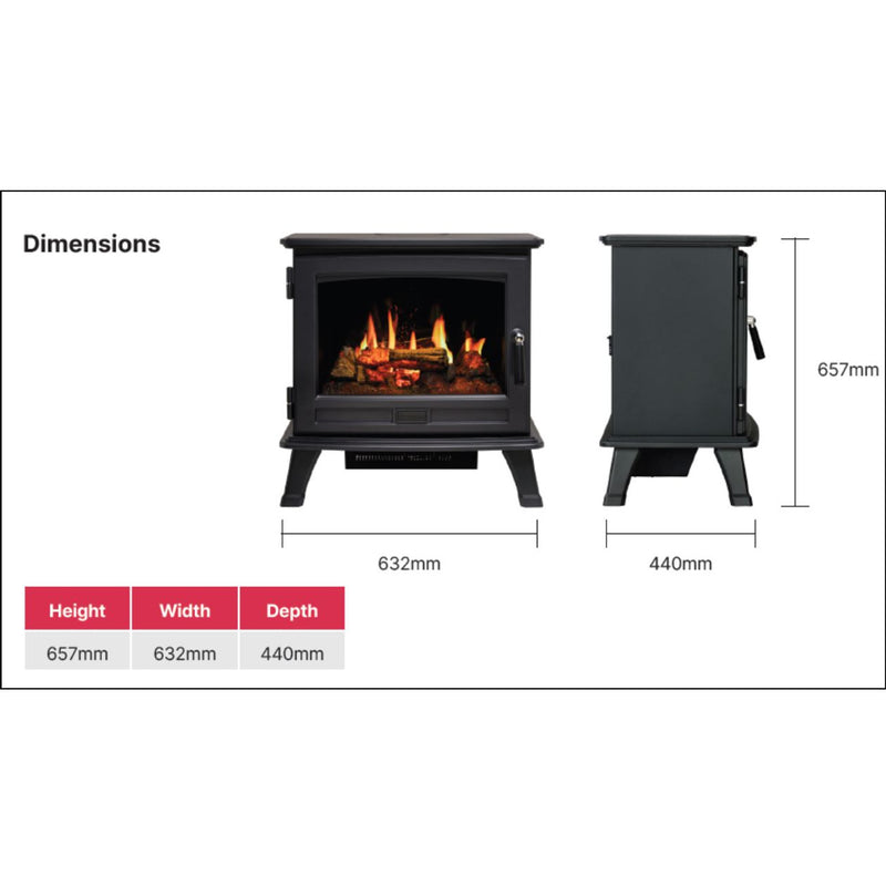 Dimplex Belgravia Opti-V Electric Stove