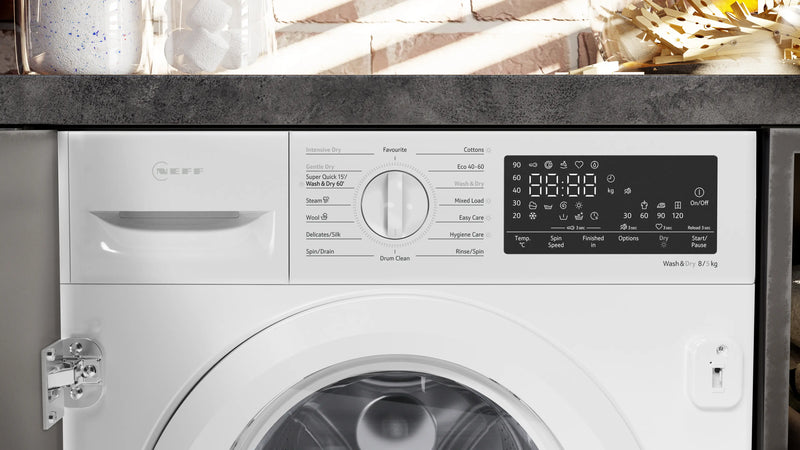 Neff N50 V8540X0GB 8/5kg 1400rpm Integrated Washer Dryer