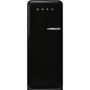 Smeg FAB28LBL6UK 50's Style Left Hand Hinge Retro Tall Fridge with Ice Box