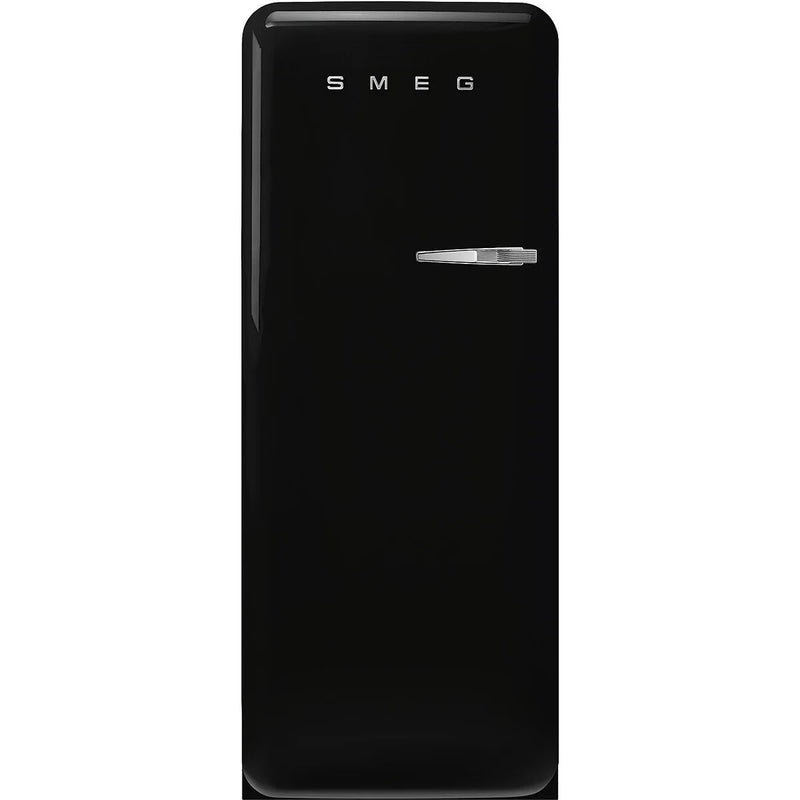 Smeg FAB28LBL6UK 50's Style Left Hand Hinge Retro Tall Fridge with Ice Box