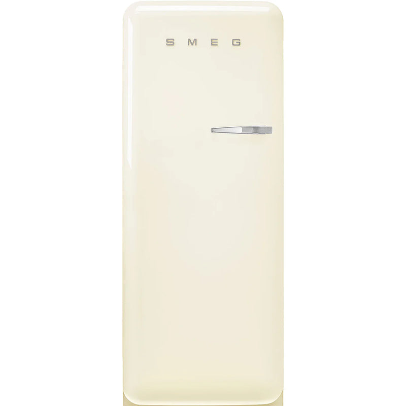Smeg FAB28LCR6UK 50's Style Left Hand Hinge Retro Tall Fridge with Ice Box
