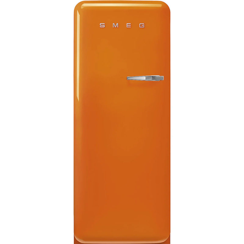 Smeg FAB28LOR6 50's Style Left Hand Hinge Retro Tall Fridge with Ice Box