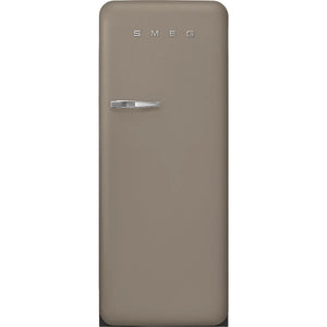 Smeg FAB28RDTP6 50's Style Right Hand Hinge Retro Tall Fridge with Ice Box