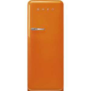 Smeg FAB28ROR6 50's Style Right Hand Hinge Retro Tall Fridge with Ice Box