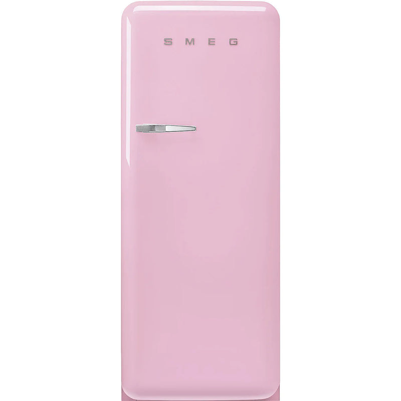 Smeg FAB28RPK6 50's Style Right Hand Hinge Retro Tall Fridge with Ice Box