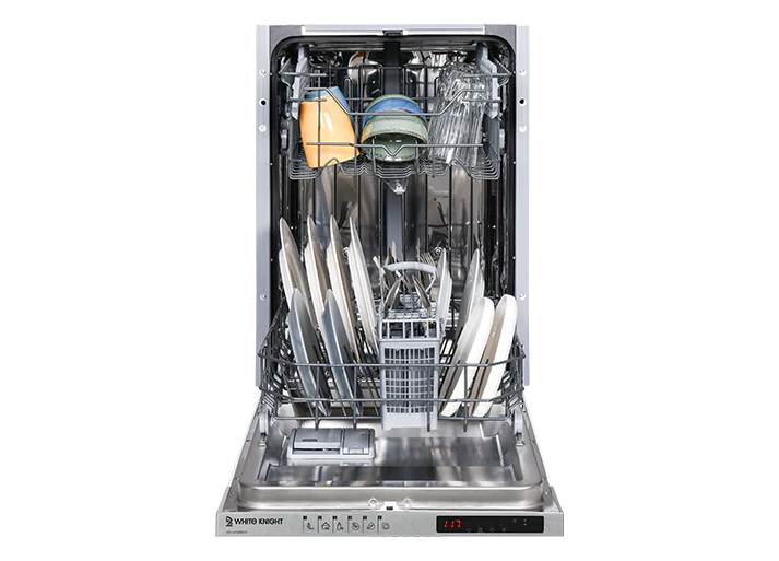 White Knight WK-AT45BIDW Integrated Slim Dishwasher