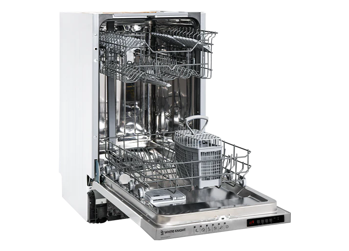 White Knight WK-AT45BIDW Integrated Slim Dishwasher