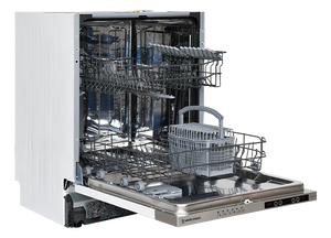 White Knight WK-AT60BIDW Full Size Integrated Dishwasher