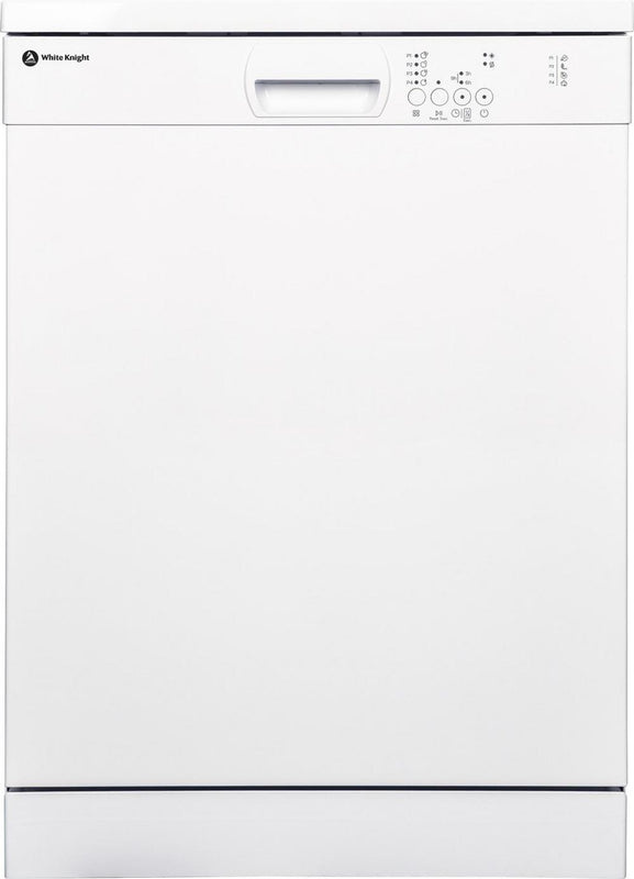 White Knight FSDW6052W Freestanding Full Size Dishwasher - DB Domestic Appliances