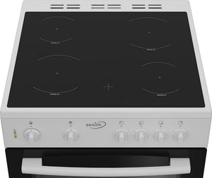 Zenith ZE605W Freestanding Electric Cooker - DB Domestic Appliances