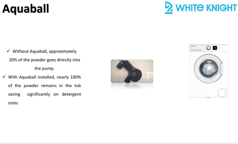 White Knight ATBIWM814W 8kg 1400rpm Integrated Washing Machine